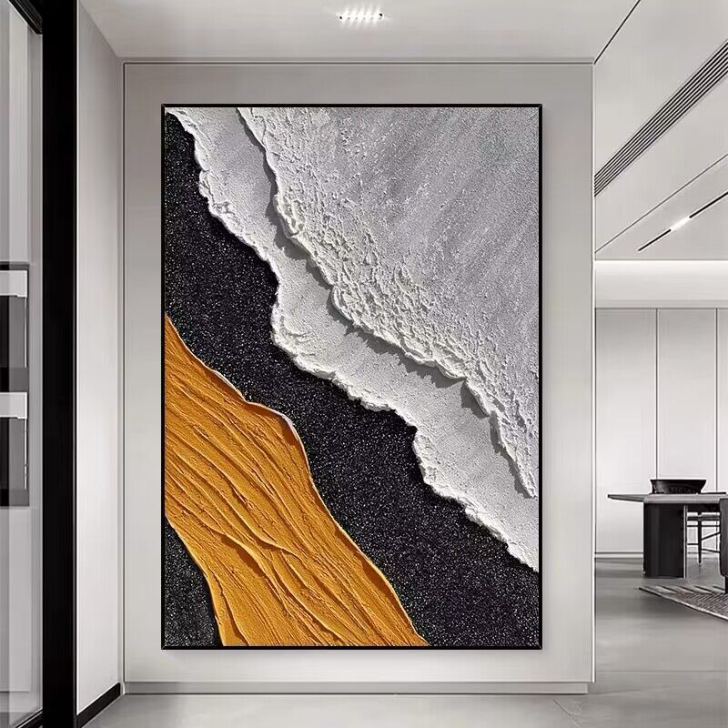 Abstract Texturiertes Leinwandkunstdruck