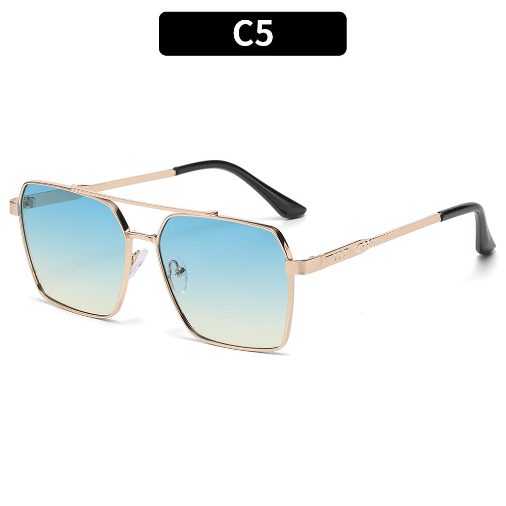 Elegante Übergroße Quadratische Sonnenbrille