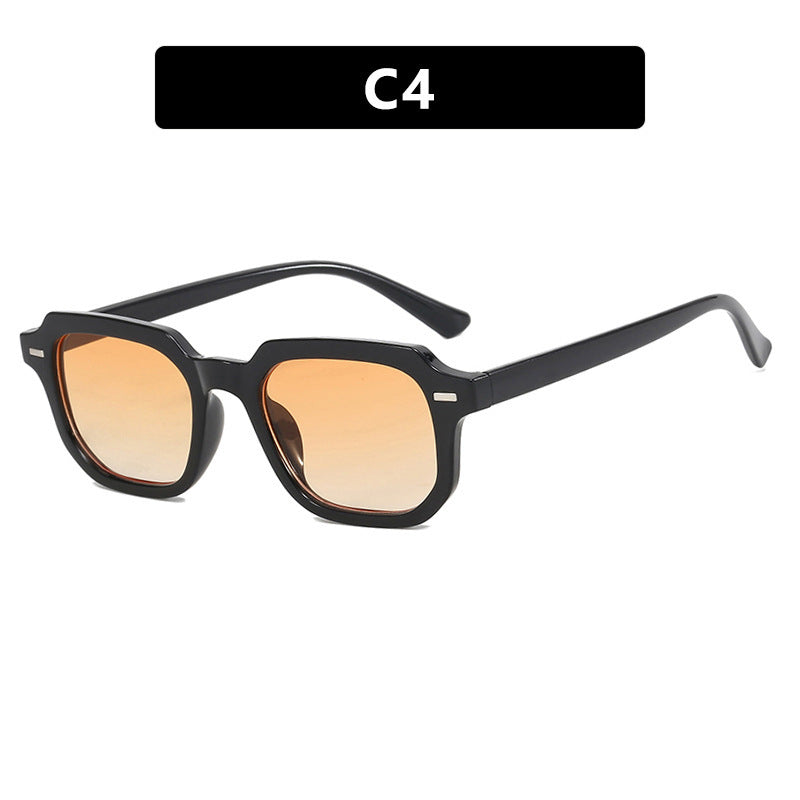 Damen stilvolle Sonnenbrille im auffälligen, geometrischen Design Brehn