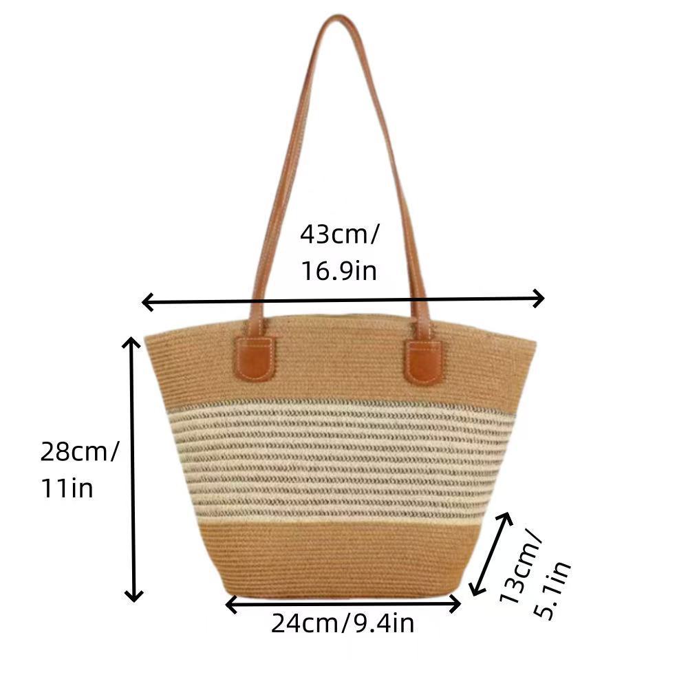 Strandtasche mit Elegantem Geflochtenem Design Brehn