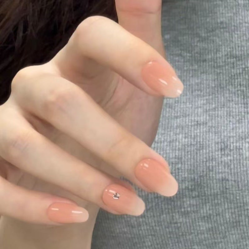 Elegante Mandelgeformte Press-On Nagelerweiterungen Brehn