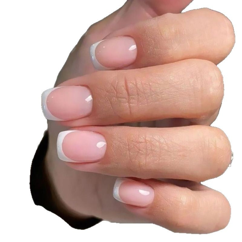 Französische Spitze Press-On Nagelkunst Brehn
