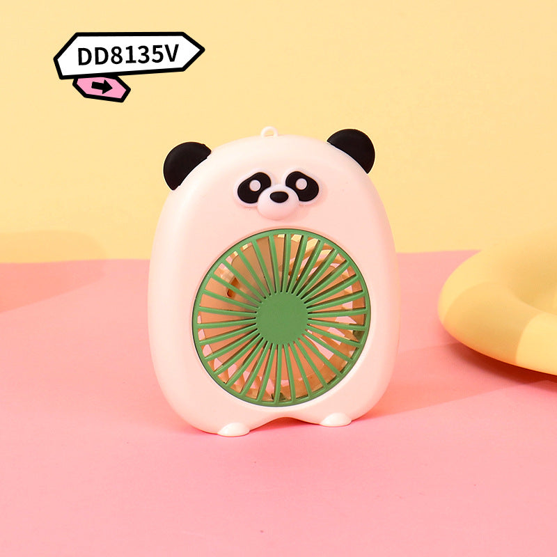 Damen tragbarer Mini-Handventilator im kreativen Schwein-Design Brehn