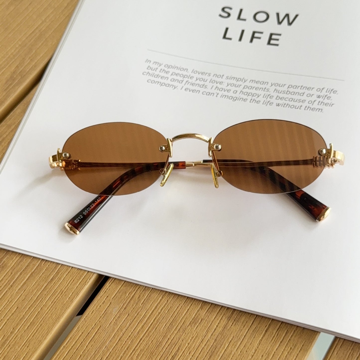 Chic Cat-Eye Rahmenbrillen Brehn