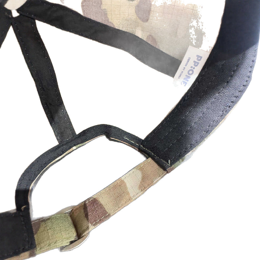 Unisex Bestickte Camouflage Kappe Brehn