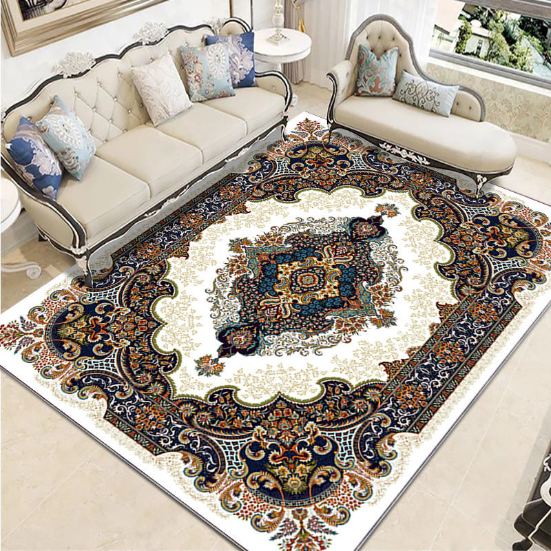 Vintage-inspirierter floraler Teppich