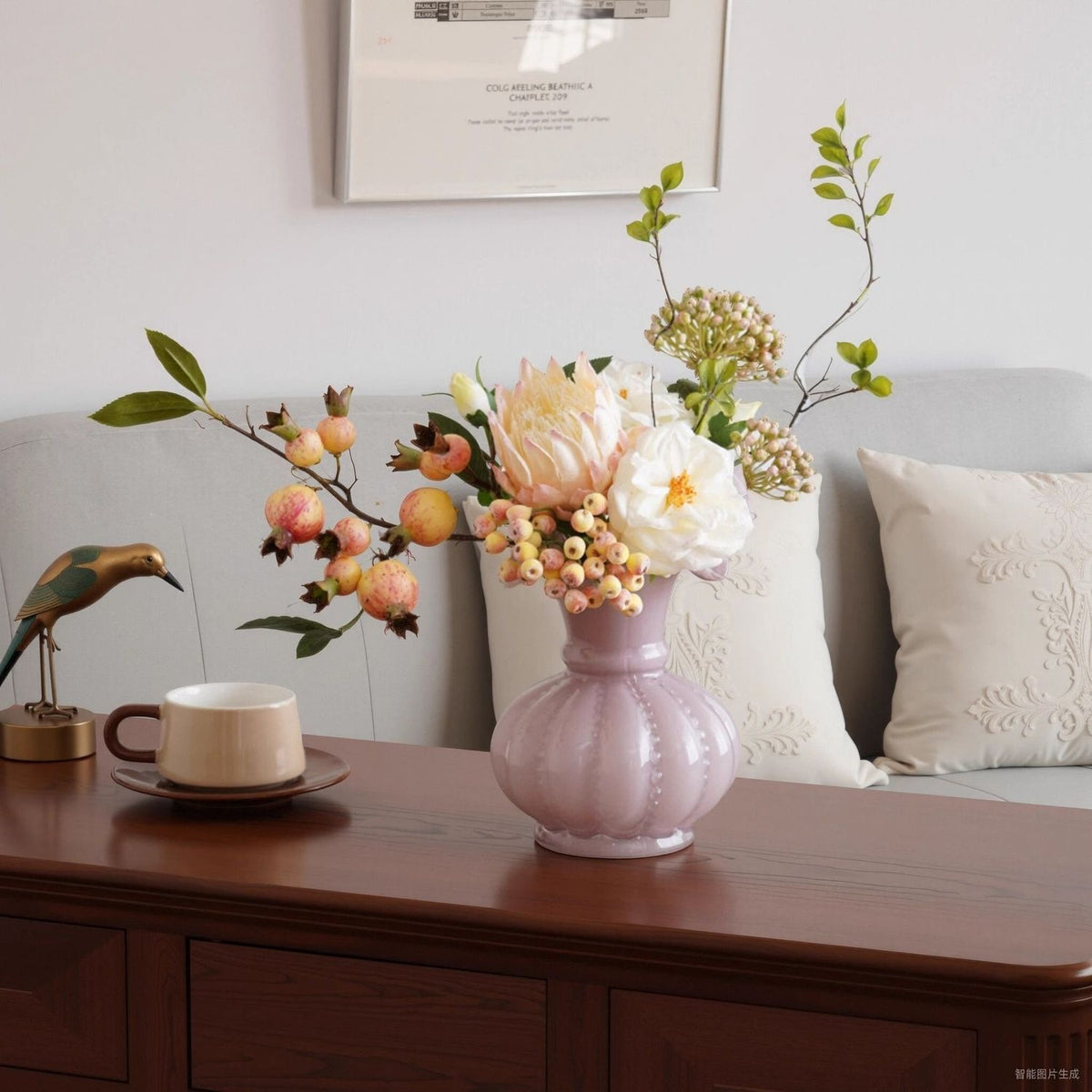 Elegante Blütenarrangement