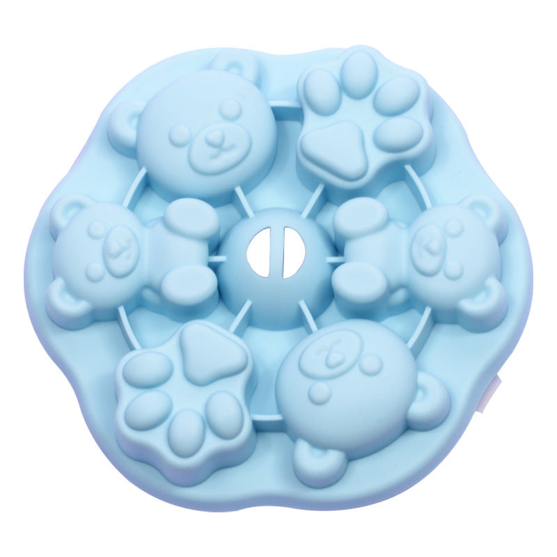 Silikon-Eiswürfelform mit Tierischen Motiven Brehn