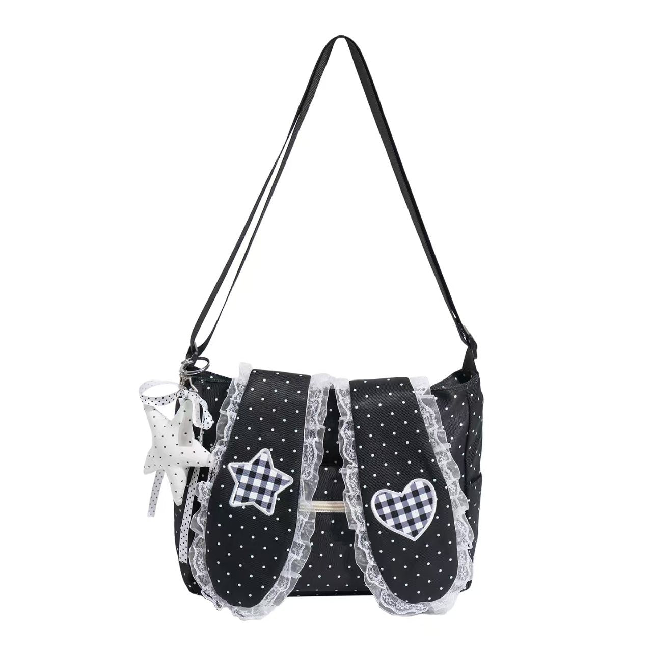 Rucksack mit Verspieltem Design und Charmanten Applikationen Brehn
