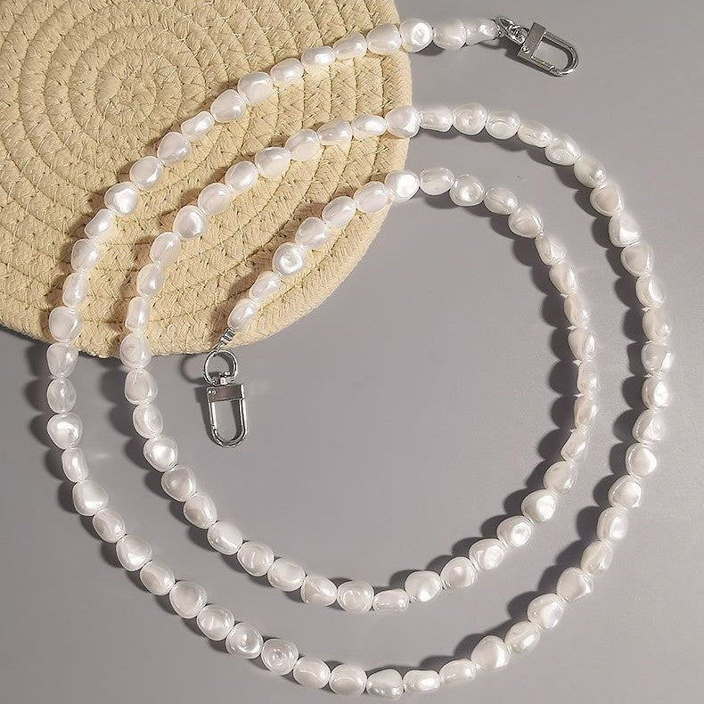 Elegante mehrschichtige Perlenkette Brehn