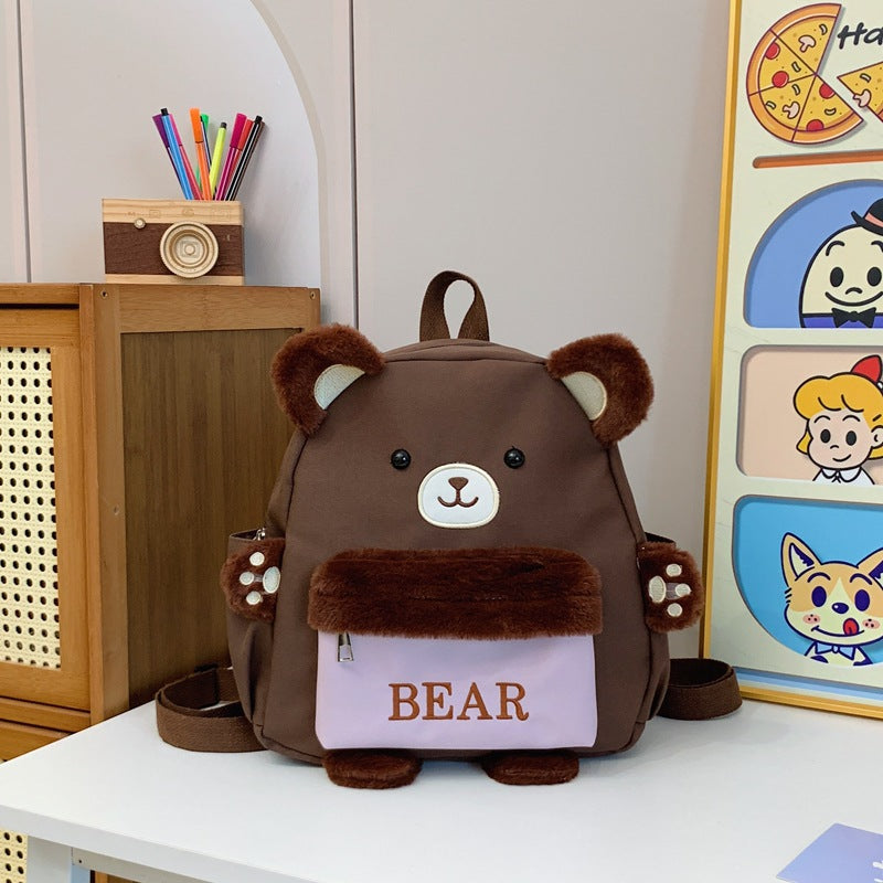 Plüschbär-Design-Rucksack