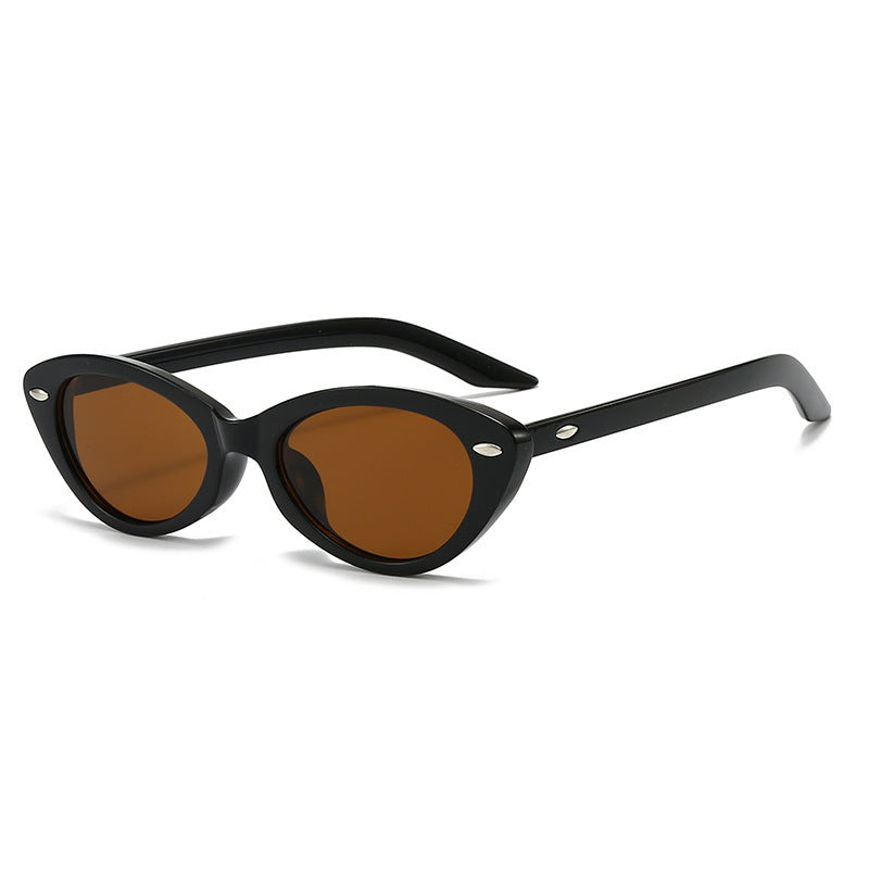 Vintage-inspirierte Katzenaugen-Sonnenbrille Brehn
