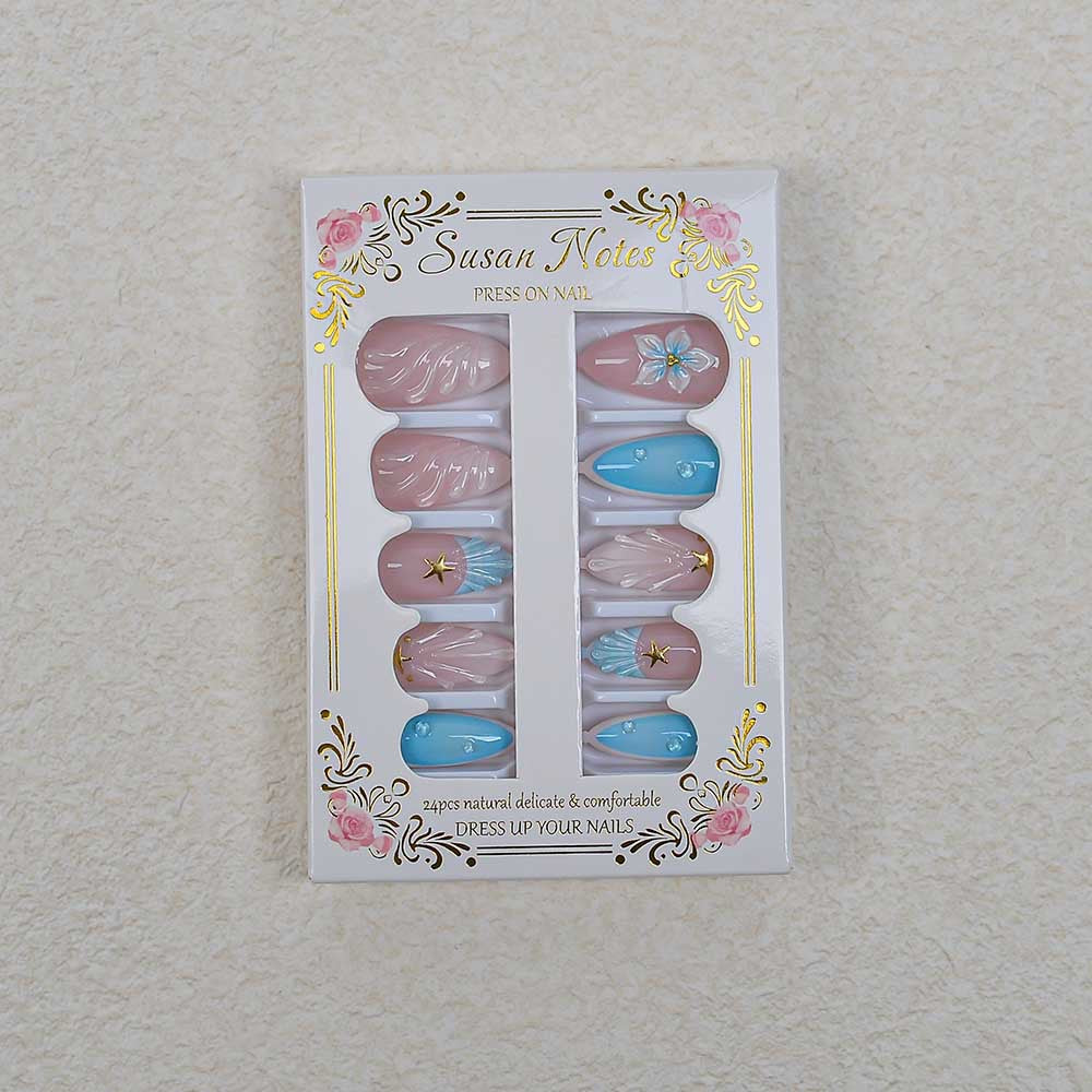 Dekoratives Press-On Nagelkunstset Brehn 1787294254