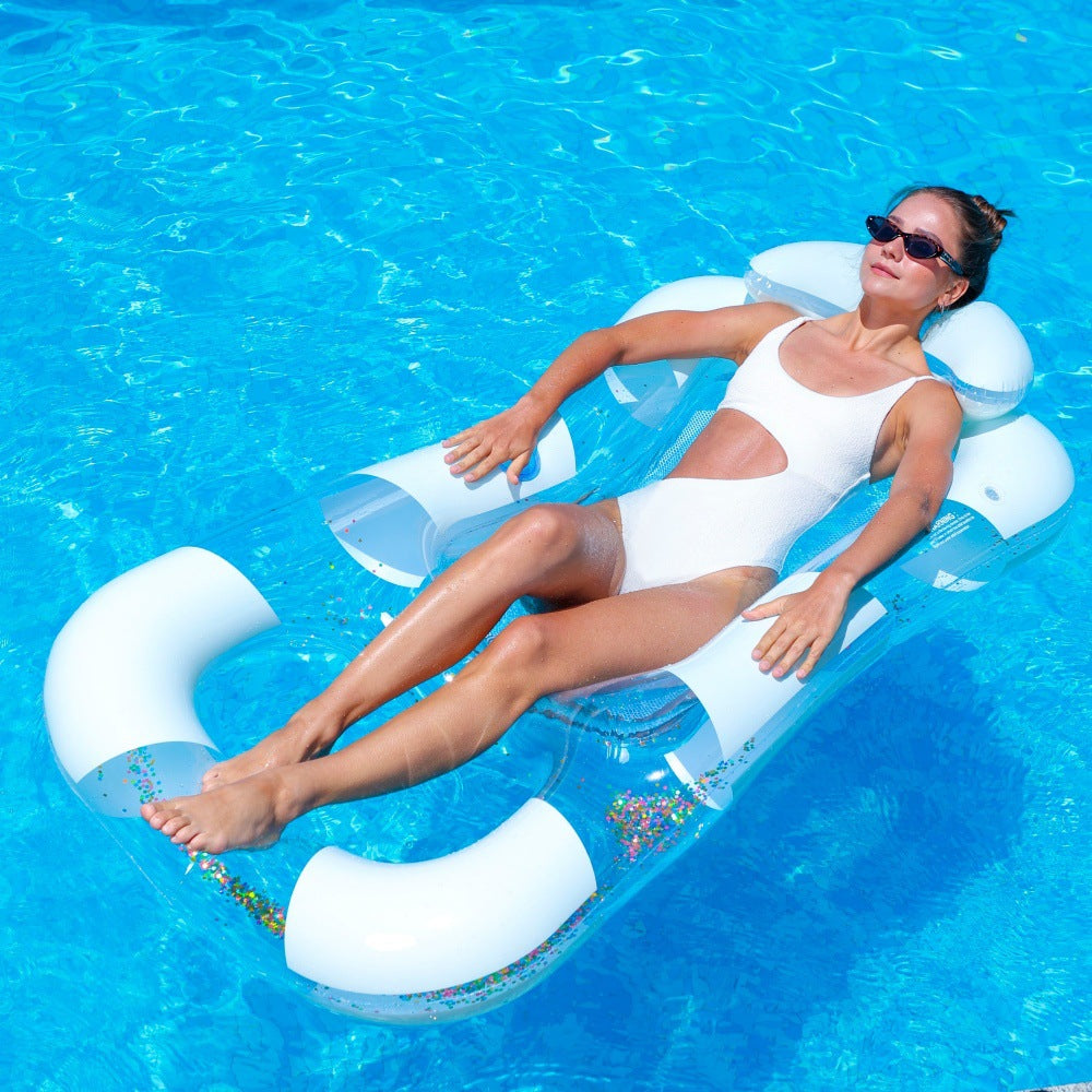 Schwimmende Loungematte Pool Chaise Brehn