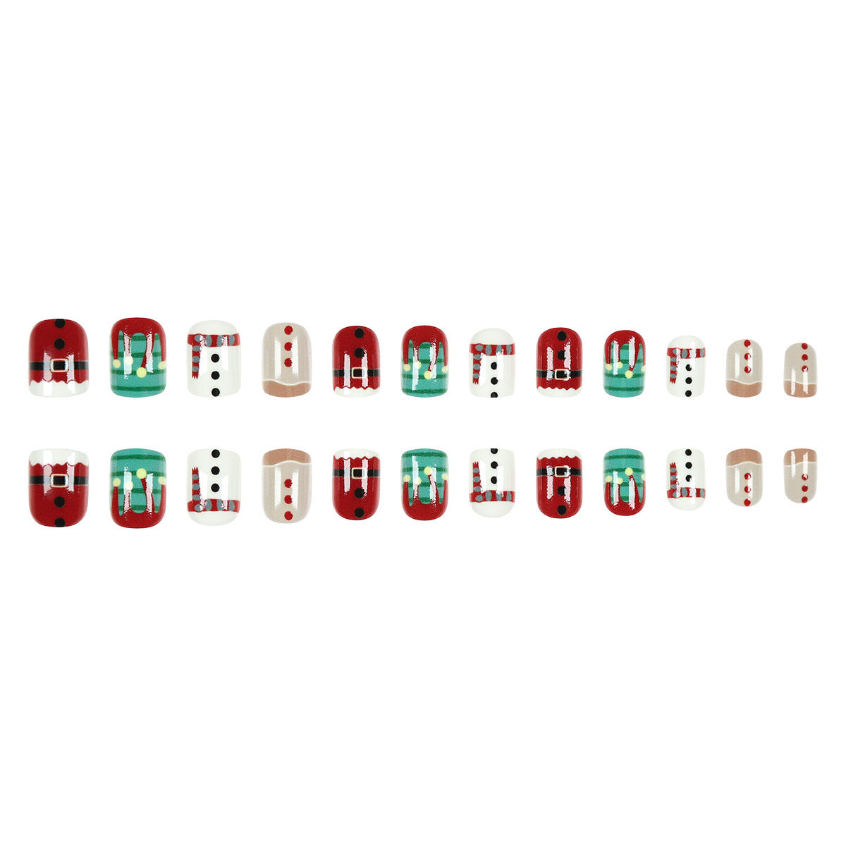 Festliches Feiertags-Nagelkunst-Set Brehn