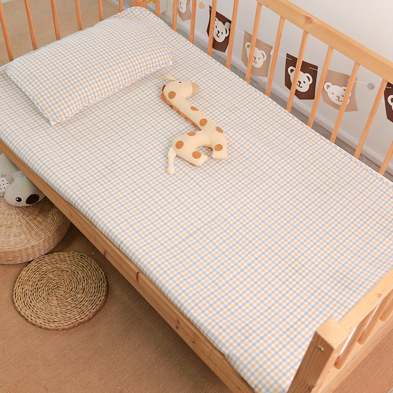 Damen Babybettwäsche-Set mit kariertem Design Brehn