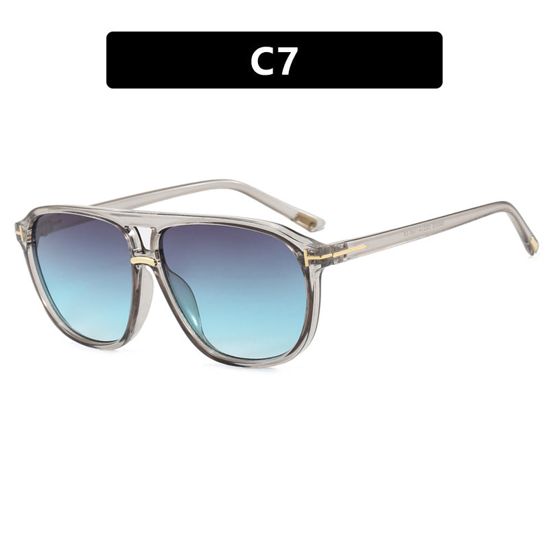 Damen quadratische Sonnenbrille mit luxuriösem Schildkrötenmuster und polarisierenden Gläsern Brehn