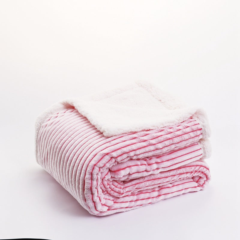Damen luxuriöse und weiche Kuscheldecke mit samtiger Oberfläche Brehn