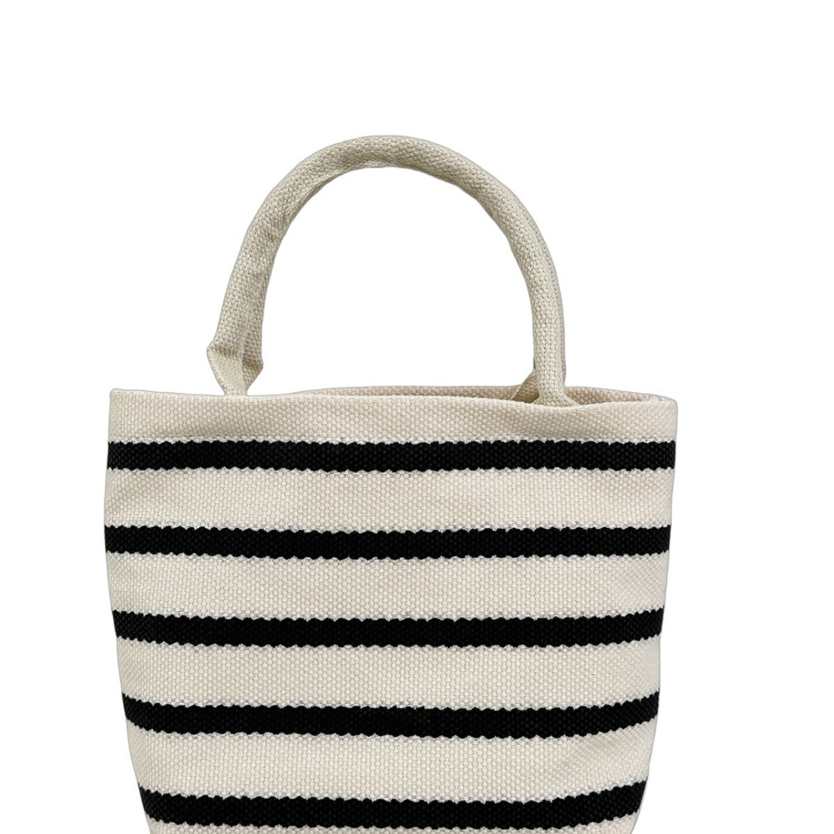 WoGestreifte Canvas Tote Bag Brehn