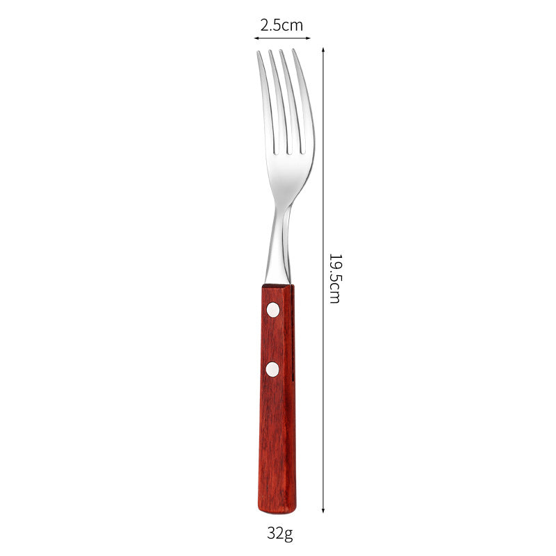 Dessertlöffel mit Ergonomischem Holzgriff Brehn