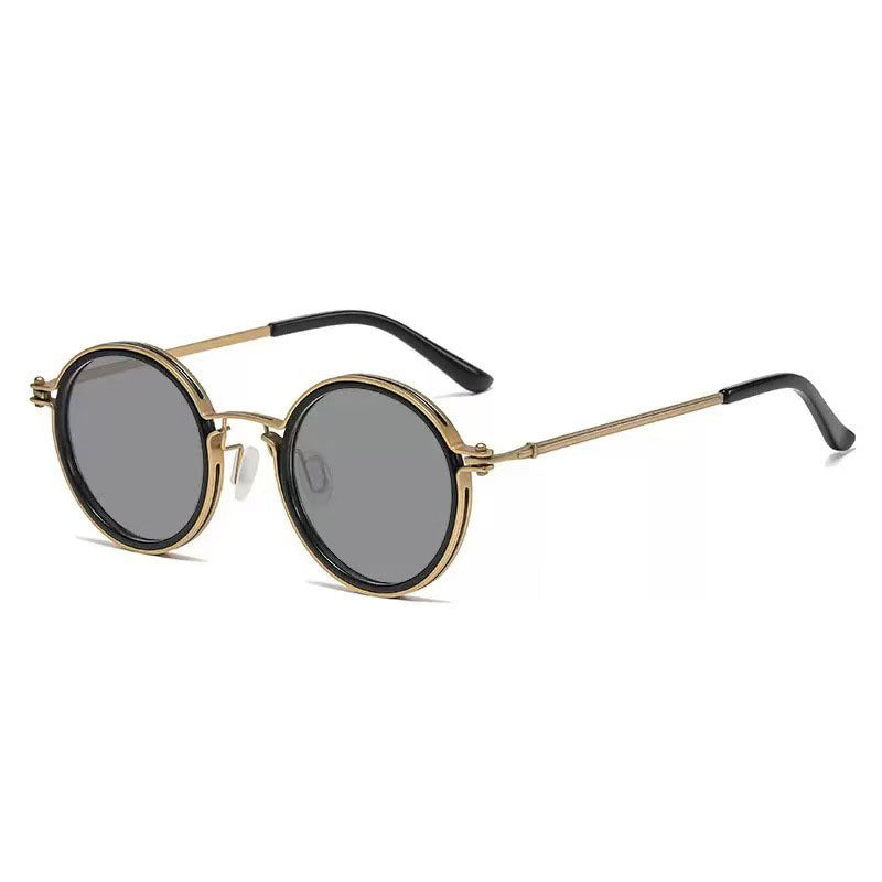 Vintage inspirierte runde Sonnenbrille Brehn