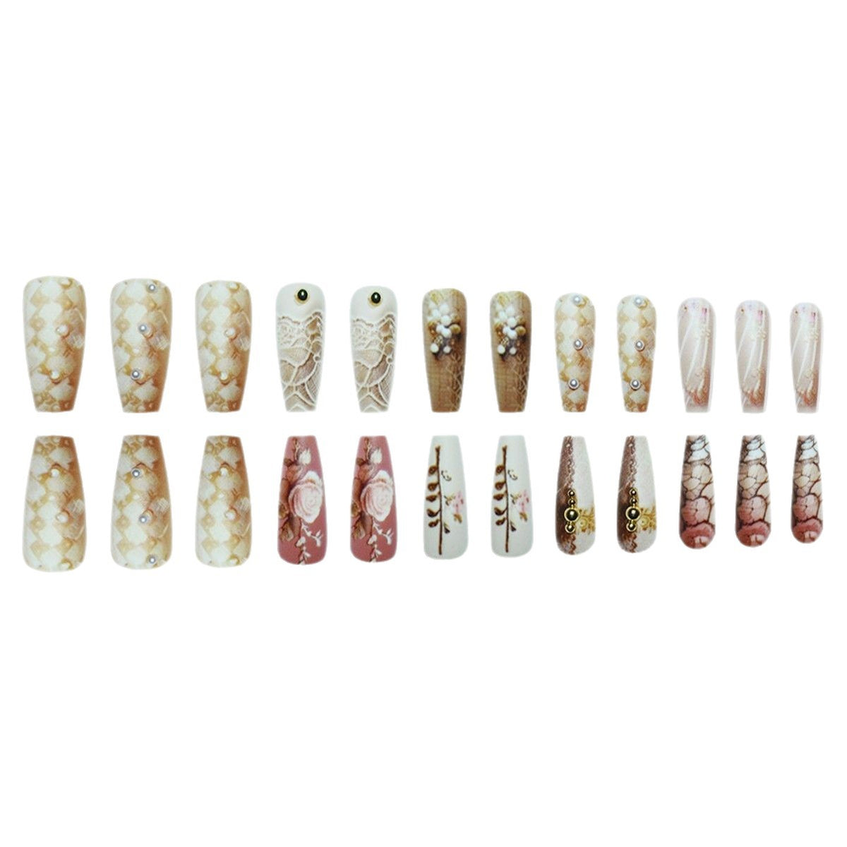 Dekoratives Artisan Nagelkunst Set Brehn