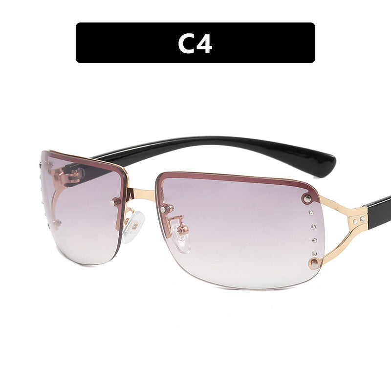 Damen extravagante Sonnenbrille im modernen Design mit feinen Akzenten Brehn
