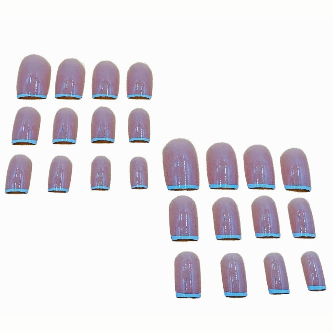 Französische Tip Gel Nagelkunst