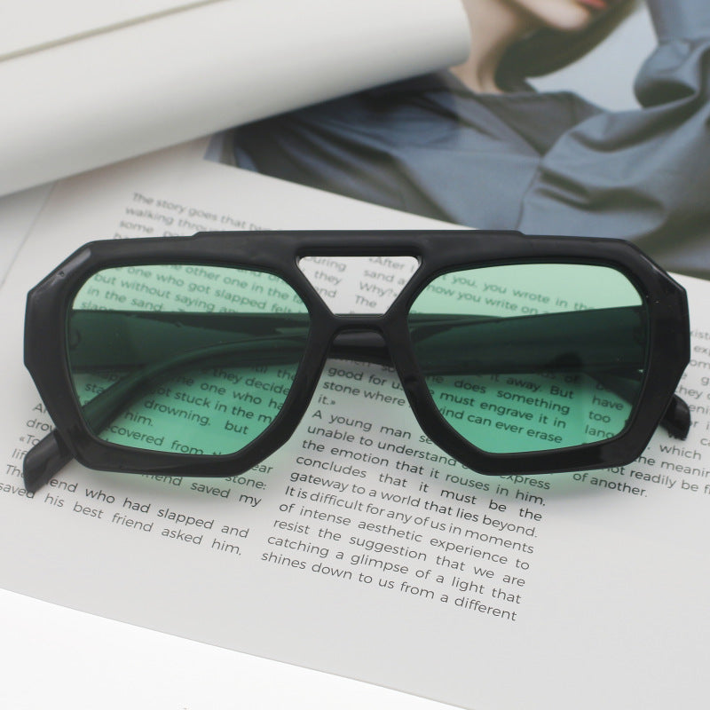 Damen modische sechseckige Brille Brehn