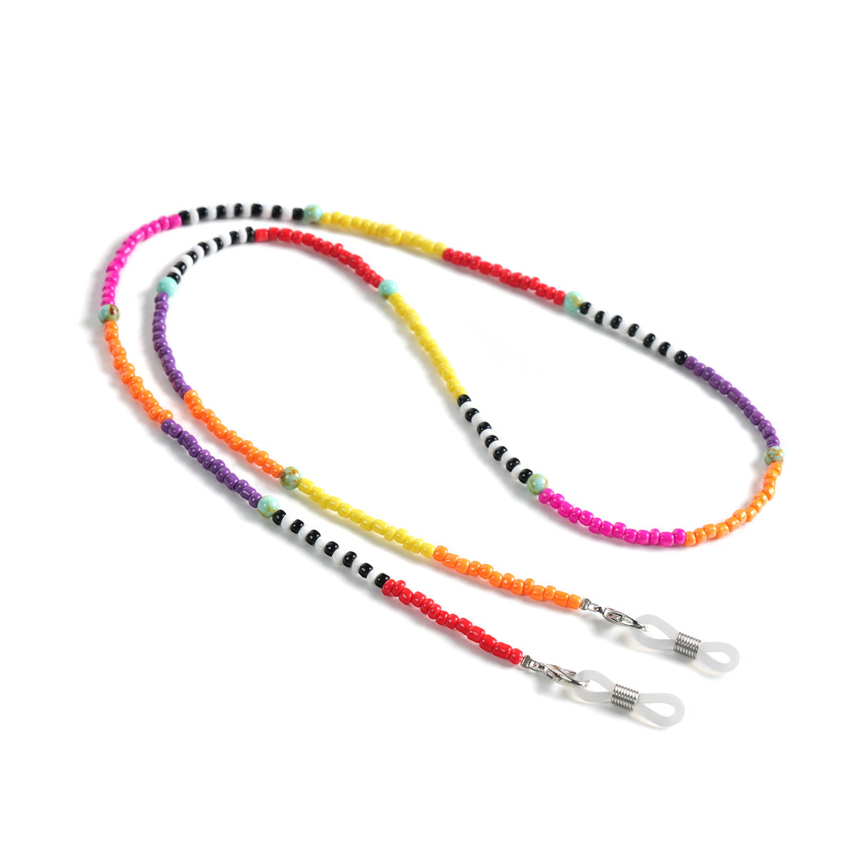 Bunte handgefertigte Perlen-Brillenband Brehn