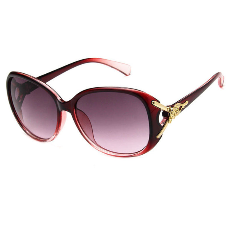 Elegante Übergroße Katzenaugen-Sonnenbrille Brehn