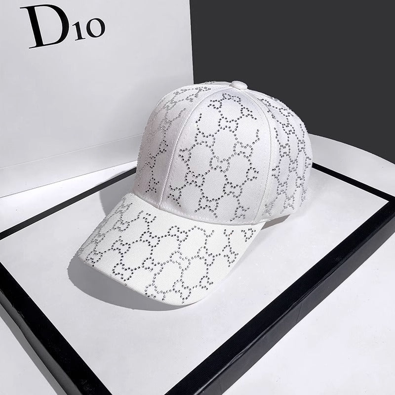 Damen Mode Laser-Cut Baseballcap Brehn