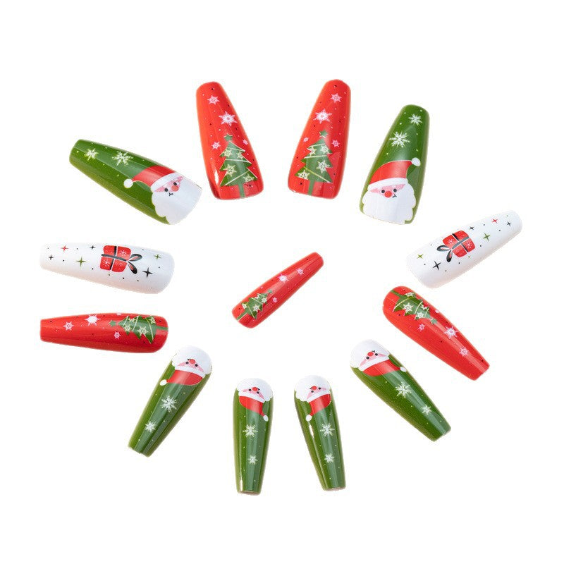 Festliche Themen Press-On Nägel Brehn