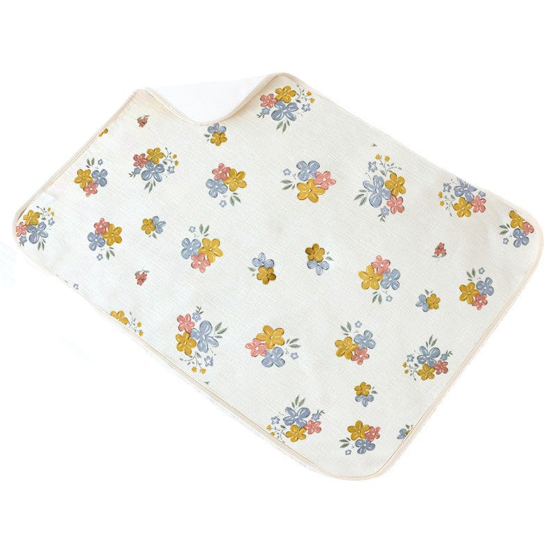 Damen Wickelauflage mit fröhlichem Blumenmuster Brehn