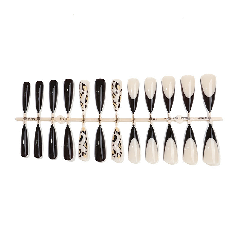Elegante Stiletto Drucknagel Set Brehn