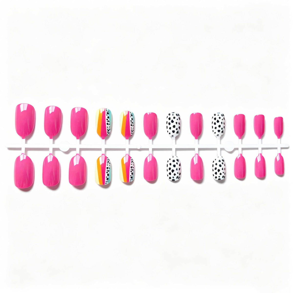 Kreative Abstrakte Nagelkunst