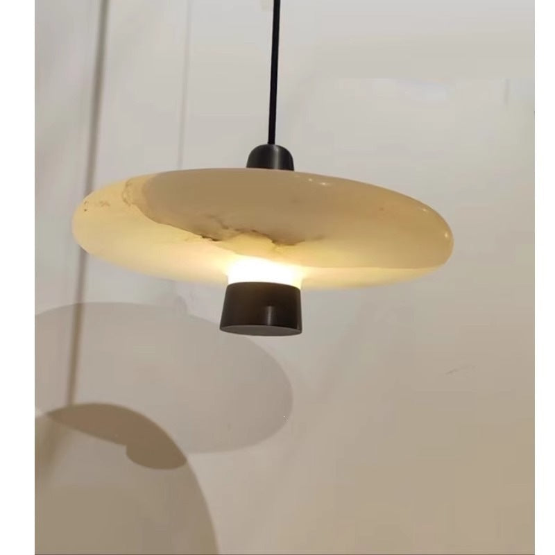 Moderne doppellagige Pendelleuchte