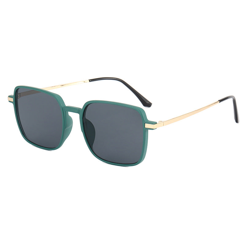 Damen modische oversized Sonnenbrille mit exklusiven Metall-Details Brehn