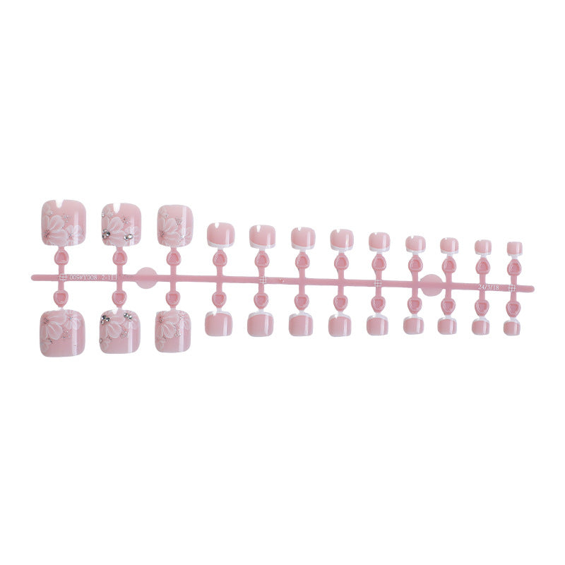 Premium Floral Press-On Nagelset Brehn 1788496129