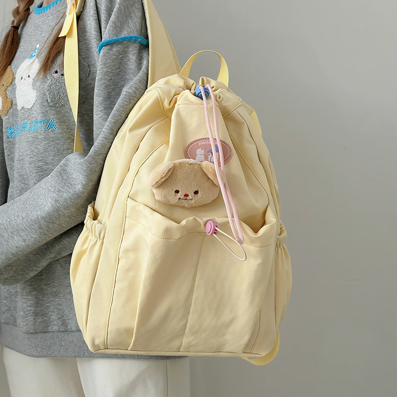 Süßer ästhetischer Kordelzug-Rucksack