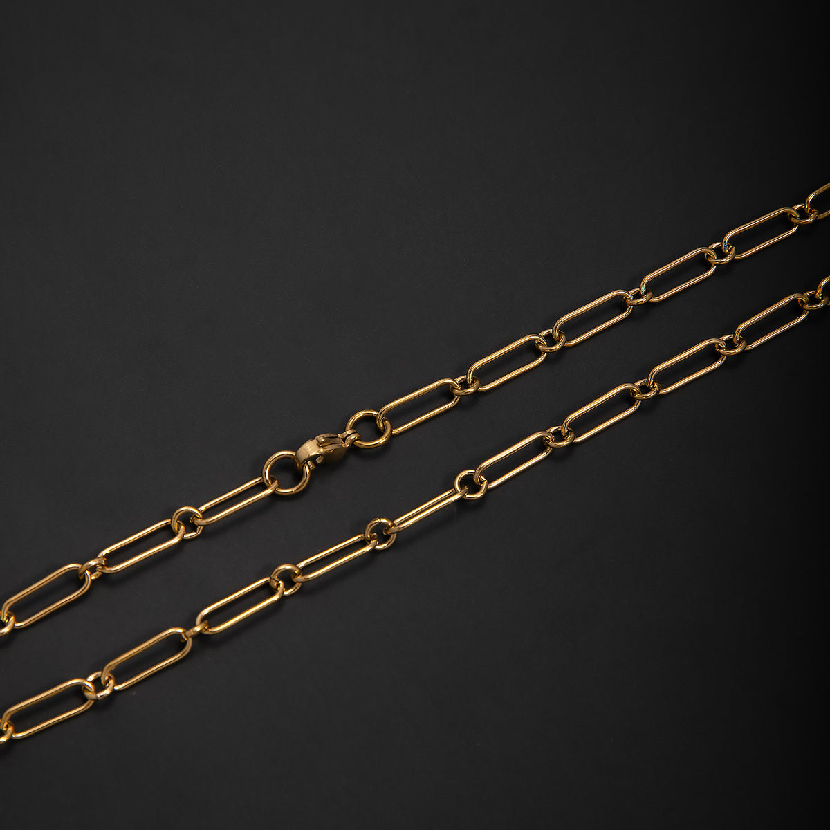 Elegante offene Gliederkette Halskette Brehn