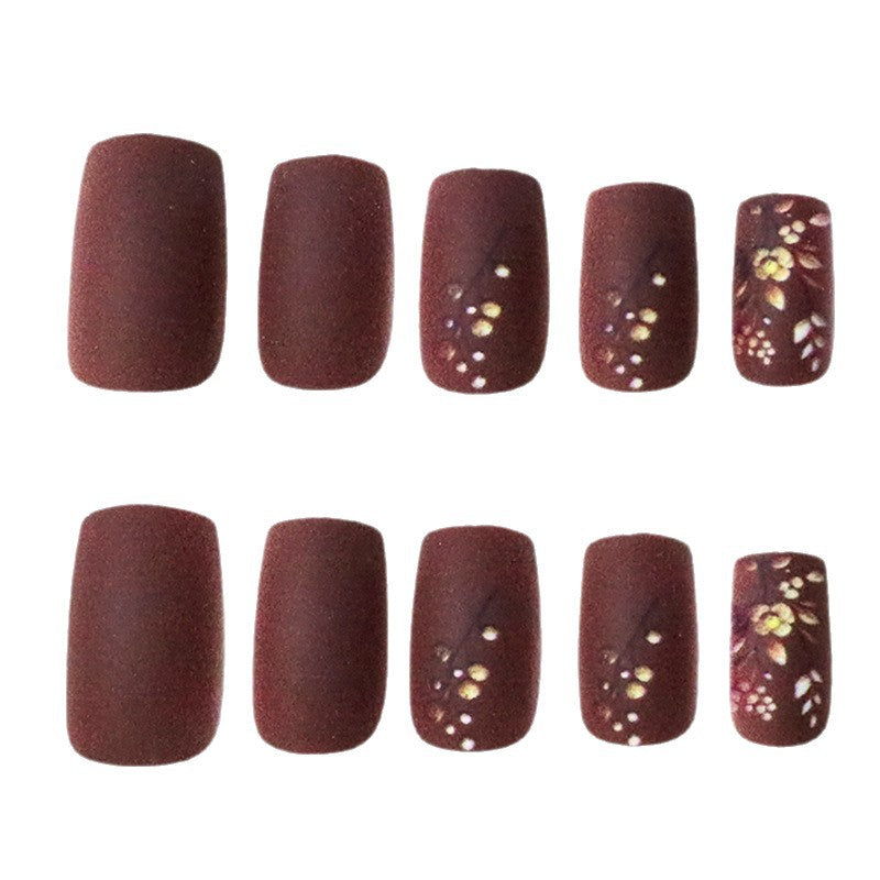 Elegantes Floral-Design Nagelkunst Brehn 1789915059