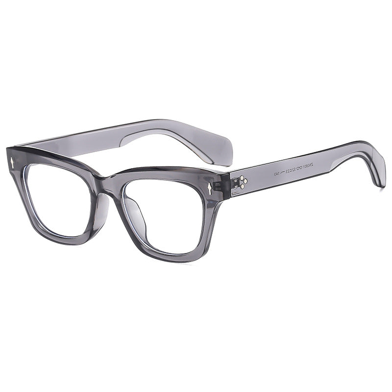 Damen Cat-Eye Sonnenbrille mit modernem, transparentem Rahmen und UV-Schutz Brehn