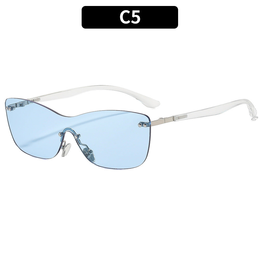 Ultraviolett geschützte geometrische Sonnenbrille