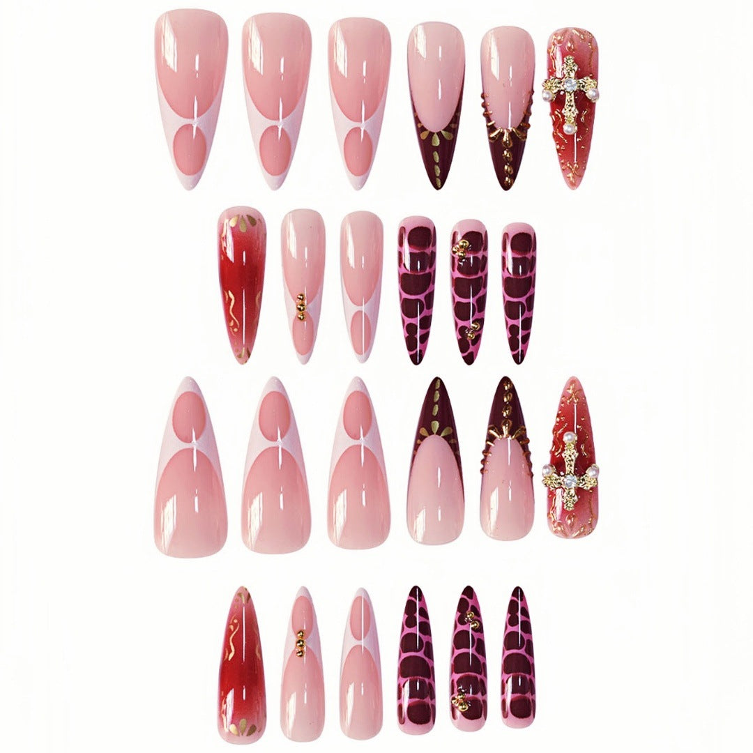 Luxe Stiletto Nagelkunstverlängerungen Brehn
