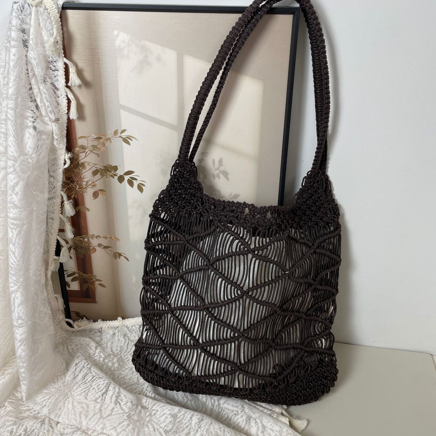 Makramee Handtasche Brehn