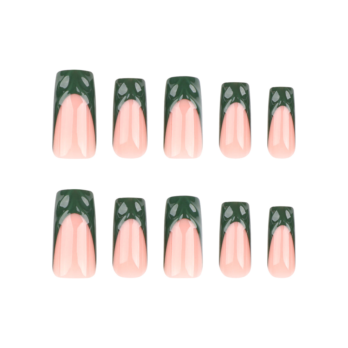Kunstvolle Nagelverlängerungen mit botanischem Design Brehn