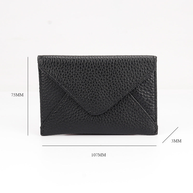 Minimalistische Leder Geldbörse Brehn