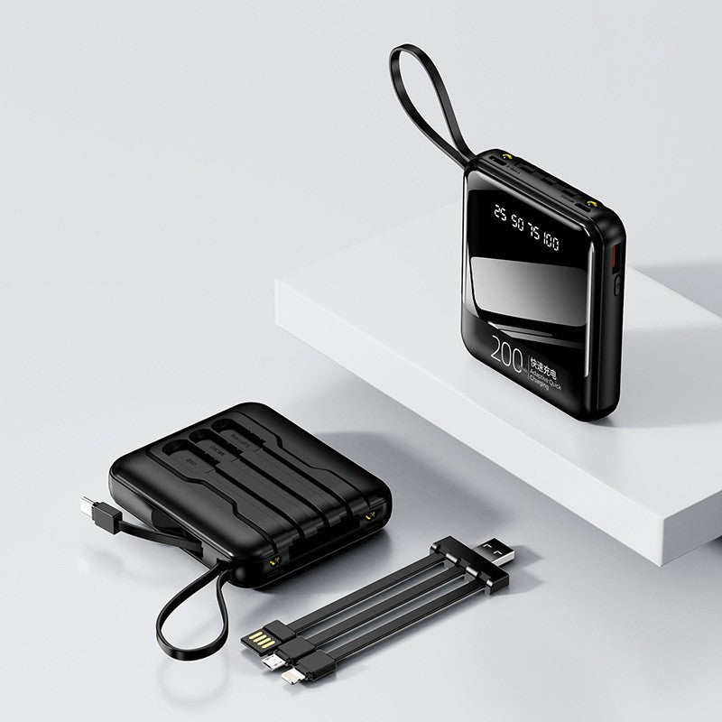 Tragbare Powerbank mit Smart Charging und Lcd-Anzeige Brehn