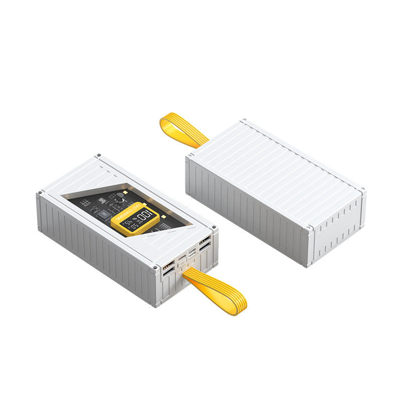 Tragbare Powerbank mit Integrierter Digitaler Ladestandsanzeige und Schnellladefunktion Brehn